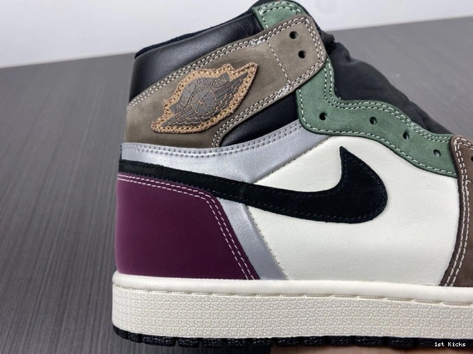 1st Kicks 1 Air OG Jordan Crafted Hand DH3097-001 High 0726